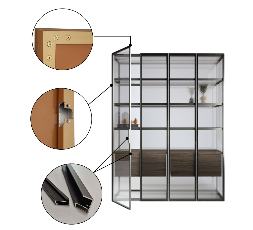 20series glass door profile
