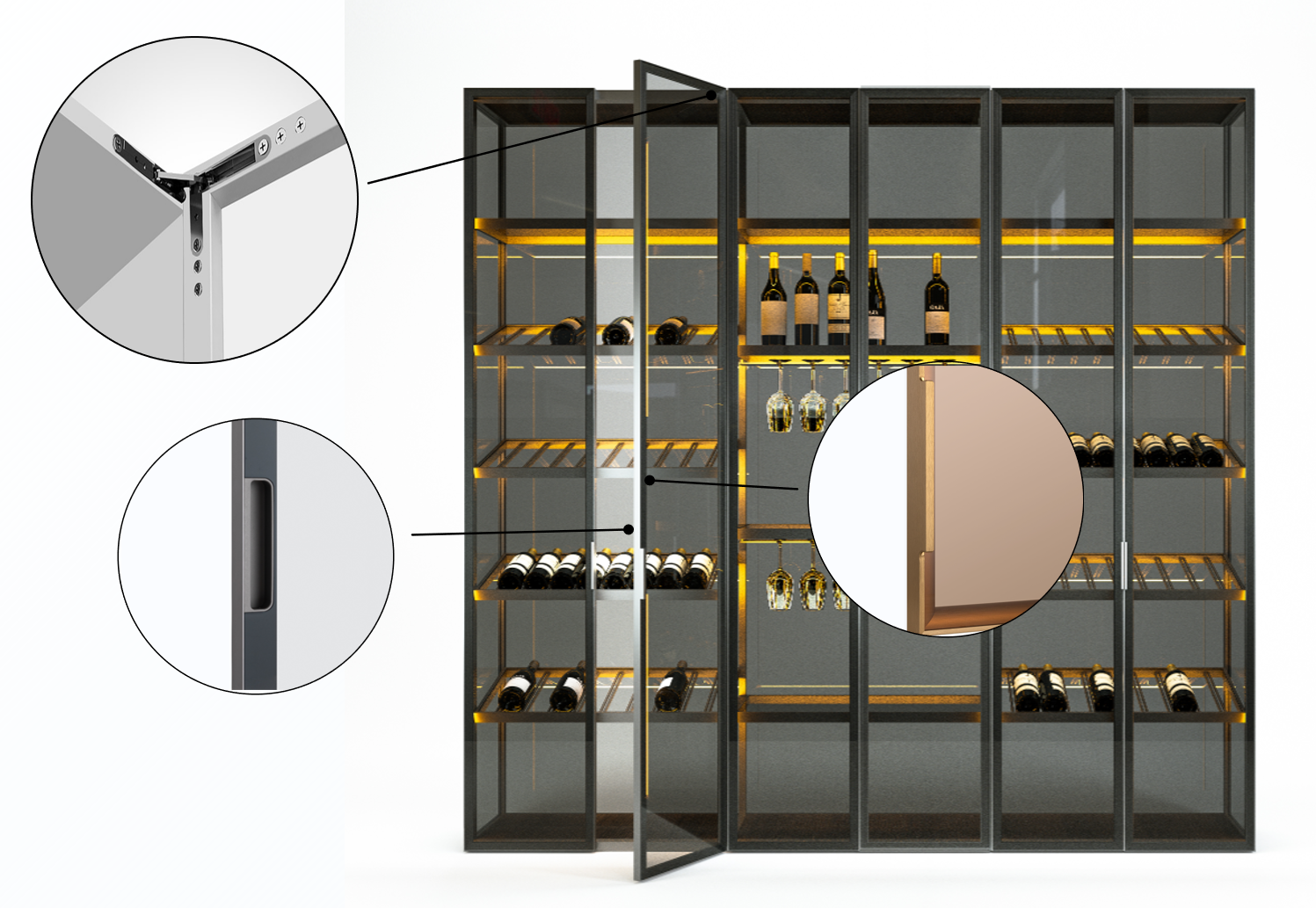 天地铰链 威法款